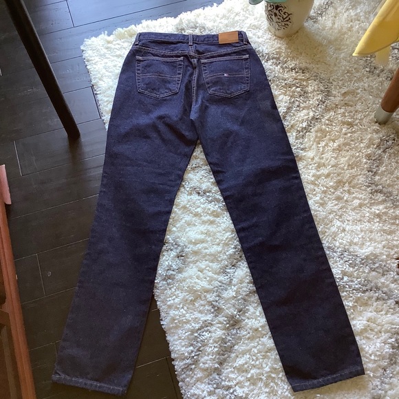 Tommy Hilfiger Dark Blue Vintage Style Jeans - Picture 6 of 8